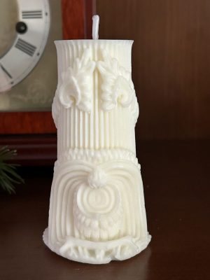 Vela de Cera de Soja COLUMNA ROMÁNTICA