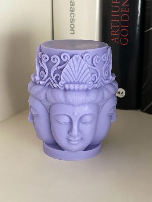 Decoración en Cera BRAHMA Color Violeta